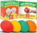 Pelotas de Squeeze para Terapia de Mano para Personas Mayores - Set de 4 Pelotas para Ejercicio de Artritis y Síndrome del Túnel Carpiano - Pelotas - imagen 1
