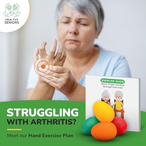 Pelotas de Squeeze para Terapia de Mano para Personas Mayores - Set de 4 Pelotas para Ejercicio de Artritis y Síndrome del Túnel Carpiano - Pelotas - imagen 2