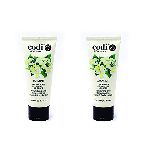 Loción CODi Jasmine - Loción Corporal y para Manos con Dispensador para Mujeres y Hombres - Loción Corporal de Jazmín con Maravilloso Aroma - Menos - imagen 3