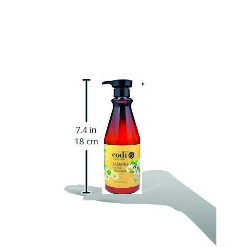 Loción CODi Jasmine - Loción Corporal y para Manos con Dispensador para Mujeres y Hombres - Loción Corporal de Jazmín con Maravilloso Aroma - Menos - imagen 7