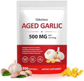 Cápsulas de Extracto de Ajo Aged Sin Olor Akeeronn 300 Contenidos, Suplemento Orgánico de Ajo para el Corazón, Apoyo Herbal Tradicional, 500mg, No - imagen 1