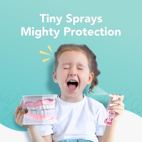 LAB52 Spray Oral para Niños, Ayuda para el Cepillado de Dientes, Cuidado Bucal Diario y Aliento Fresco, Aprobado por Niños, Sin Flúor, Sabor Sandía - imagen 4