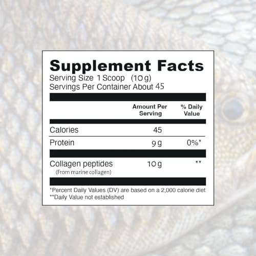 Polvo de Colágeno Marino HEARTHY FOODS 16 Oz - Proveniente de Pescados Silvestres, Amigable para Pescatarianos, Certificado Keto y No-OGM - Fácil de - imagen 3