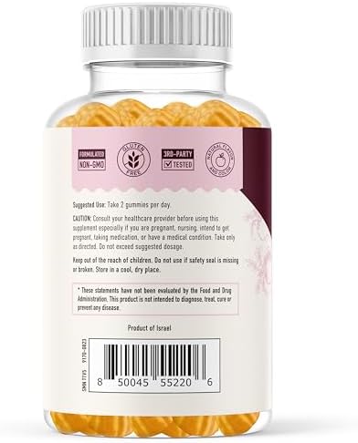 Gomitas de Raíz de Maca | Apoyo a la Energía, Rendimiento y Equilibrio Hormonal | Extracto 4:1 | Sabor Durazno Delicioso | Veganas y No Transgénicas - imagen 4
