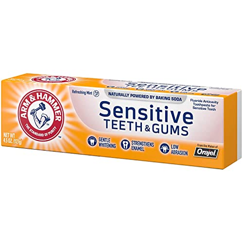 Pasta de Dientes ARM & HAMMER para Dientes y Encías Sensibles 4.5 oz (Paquete de 5) - imagen 8