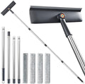 Kit de limpieza de ventanas Purexa 3 en 1 - Limpiador de ventanas de 60 con 3 paños de microfibra y cepillo para pantallas, herramienta ligera y - imagen 1