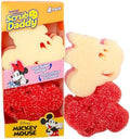 Esponjas de Cocina Scrub Daddy Mickey y Minnie Mouse - Incluye 2 Esponjas Scrub Daddy y 2 Estropajos Scrub Mommy - Edición Especial (4 Piezas) - imagen 1