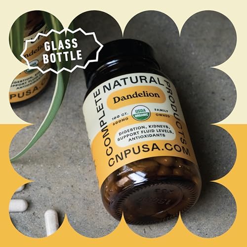 Cápsulas de Raíz de Diente de León Orgánicas 600mg - Suplemento Herbal para Detoxificación Hepática y Digestiva, Vegano, Sin GMO, Sin Rellenos, Libre - imagen 5
