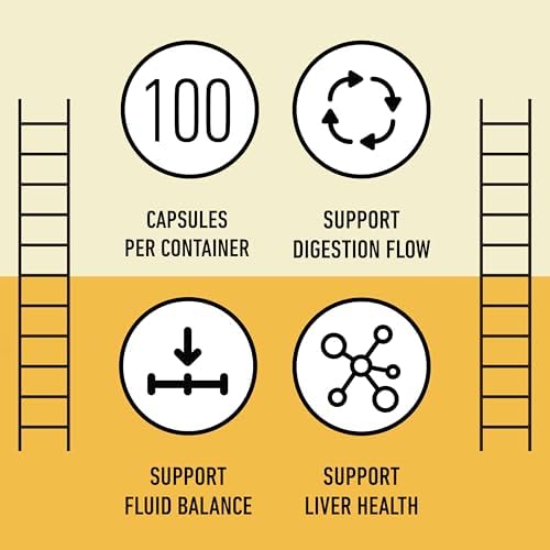 Cápsulas de Raíz de Diente de León Orgánicas 600mg - Suplemento Herbal para Detoxificación Hepática y Digestiva, Vegano, Sin GMO, Sin Rellenos, Libre - imagen 8