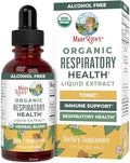 MaryRuth Organics Gotas Líquidas Orgánicas para la Salud Respiratoria con Hoja de Mullein | Raíz de Malvavisco & Saúco | Suplemento Vegano de 1 Fl Oz - imagen 1