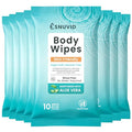 Toallitas Corporales Desechables Extra Grandes para Adultos, Sin Enjuague, 80 Piezas (Paquete de 8) - Suaves y Gentiles, Ideales para Hombres, - imagen 1