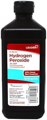 Botella de Spray de Peróxido de Hidrógeno LEADER 3% Solución Antiséptica de ros Auxilios con Recarga, 24 Onzas - imagen 5