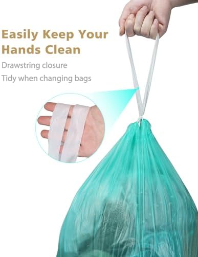 Bolsas de Basura Compostables AYOTEE de 4 Galones, 100 Piezas, Ultra Resistentes y Sin Aroma, para Baño, Cocina, Auto y Mascotas - imagen 4
