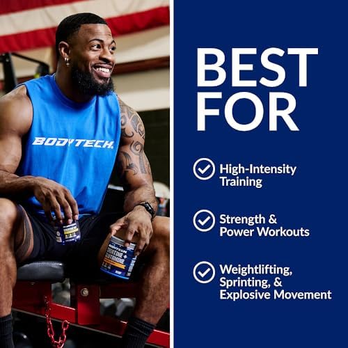 Cápsulas de Creatina Monohidratada BodyTech, Fórmula Micronizada para Hombres y Mujeres, 2250 mg por Porción, Suplemento Pre y Post Entrenamiento, - imagen 7