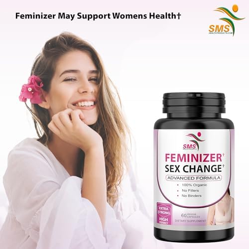 Cápsulas Feminizer para Cambio de Sexo con Pueraria Mirifica - Complejo Potente de Estrógenos para Mujeres Trans - Pechos, Cuerpo, Cabello, Piel y - imagen 5