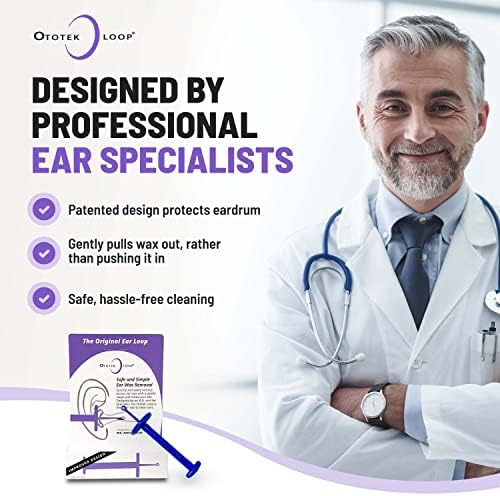 Ototek Loop - Herramienta para Remover Cera del Oído y Limpiar - Producto de Cuidado Auditivo de Plástico (Colores Variados) - imagen 2