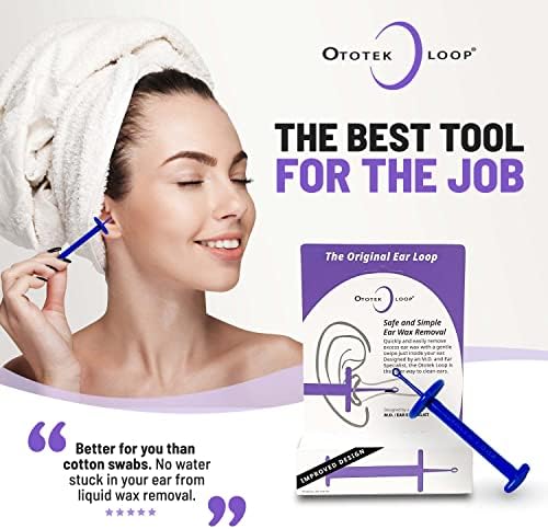 Ototek Loop - Herramienta para Remover Cera del Oído y Limpiar - Producto de Cuidado Auditivo de Plástico (Colores Variados) - imagen 5