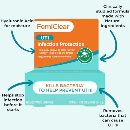 Crema FemiClear para Protección de Infecciones en la Vulva, Previene Infecciones Urinarias y Recurrentes, Hecha con Ingredientes Naturales, Cuidado - imagen 4