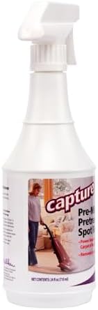 Capture Pre-Mist Soil Release para Limpiador de Alfombras - Pre Spray para Limpieza de Alfombras - Elimina Manchas Difíciles de Jugo, Café y Vino - - imagen 2