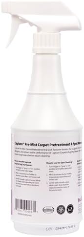 Capture Pre-Mist Soil Release para Limpiador de Alfombras - Pre Spray para Limpieza de Alfombras - Elimina Manchas Difíciles de Jugo, Café y Vino - - imagen 3