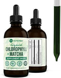 Gotas Líquidas de Matcha y Clorofila 360 Nutrition con L-Theanine, Suplemento Vegano y Sin Gluten, Apoya la Salud Digestiva y la Piel Radiante, 60 - imagen 1