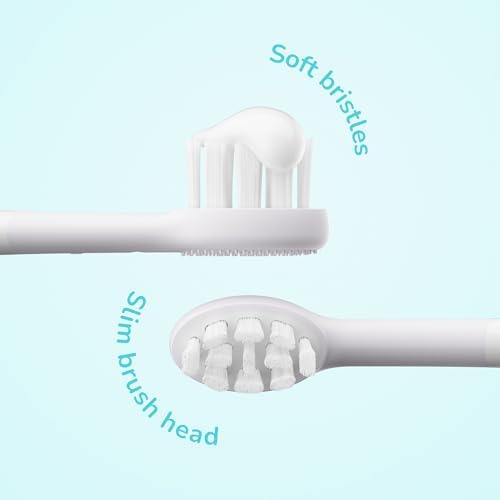 Cabezas de Cepillo de Dientes ORDO Sonic Squishmallows para Niños, Suaves, Para Cepillo Eléctrico Recargable, 4 Años en Adelante, Blancas (Paquete de - imagen 4