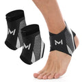 Yougeweiwu 2 Piezas de Soporte para Tobillo con Compresión y Estabilizador Ajustable para Hombres y Mujeres, Ideal para Entrenamiento y Actividades - imagen 1