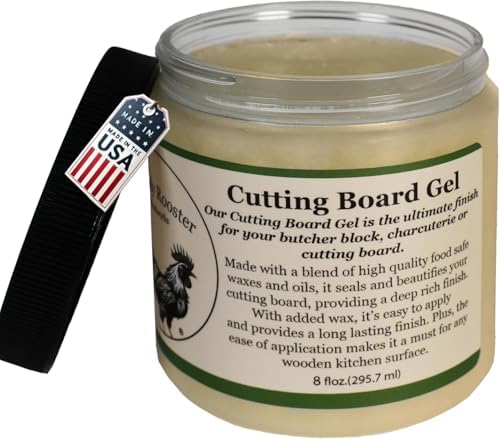Tratamiento para Tabla de Cortar Gel - Cera y Aceite Mineral en Uno - con Aceite Mineral Grado Alimenticio y Cera de Abejas, Acondicionador para - imagen 1