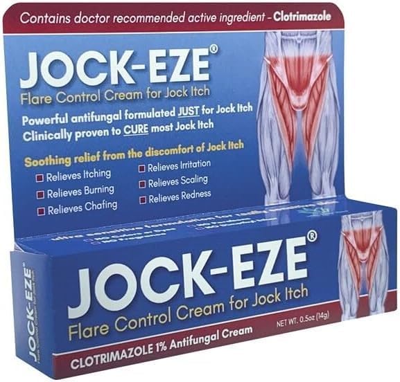 Crema Flare Control JOCKEZE (15g) Para Aliviar Picazón en la ingle - imagen 1