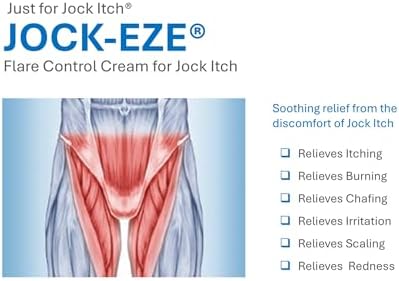 Crema Flare Control JOCKEZE (15g) Para Aliviar Picazón en la ingle - imagen 2