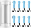 Puntas de Repuesto Bebird para Limpieza de Oídos, 8 Piezas de Silicona Impermeable para Remoción de Cerumen, Compatibles con W3/R3/T15/X3/X17 - imagen 1