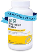 Suplemento de Citrato de Magnesio Klaire Labs SFI Health - Magnesio Altamente Biodisponible para Energía, Músculos, Nervios, Huesos y Cognición (90 - imagen 1