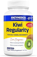 Enzymedica Kiwi Regularity - Suplemento Digestivo para Hombres y Mujeres, Apoyo para el Estreñimiento Ocasional, Reduce Gases y Hinchazón - 30 - imagen 1