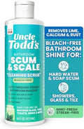 Removedor de Manchas de Agua Dura y Jabón Uncle Todd de 16 oz - Limpiador Multiusos para Baño, Vidrio, Azulejos, Tina, Inodoro y Lavabo - Pasta de - imagen 1