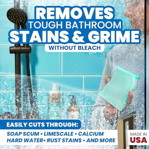 Removedor de Manchas de Agua Dura y Jabón Uncle Todd de 16 oz - Limpiador Multiusos para Baño, Vidrio, Azulejos, Tina, Inodoro y Lavabo - Pasta de - imagen 2