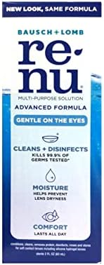 Solución para Lentes de Contacto Renu Fresh Multiusos, Tamaño de Viaje 2 Fl Oz (Paquete de 4) - imagen 2