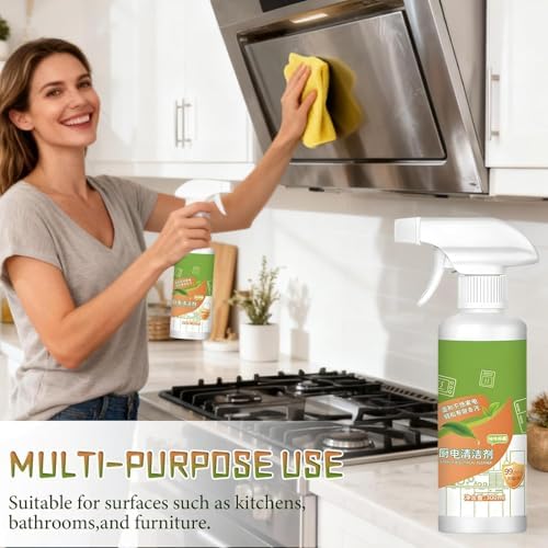Aerosol Limpiador Clèanse para Hogar, Desengrasante Multiusos para Cocina, 300 ml, Fórmula Suave para Limpieza Diaria, Fácil de Usar - imagen 4