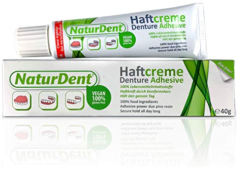 Adhesivo Natural para Dentaduras NaturDent - Fija Dentaduras Más Tiempo y con Más Fuerza, Sin Zinc, Sin Petroquímicos, Sin Parabenos, Sin Sabor - imagen 1