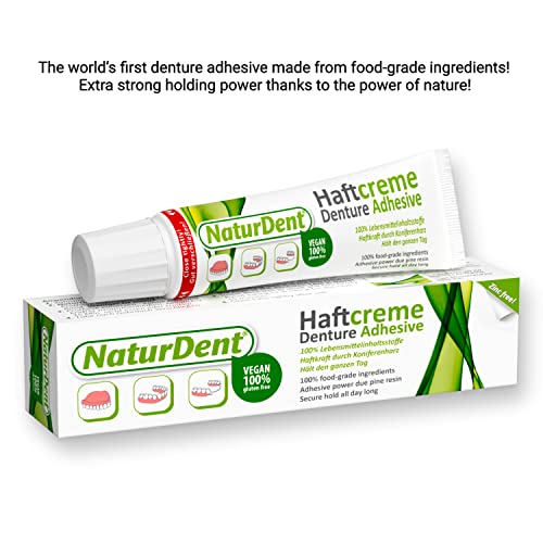 Adhesivo Natural para Dentaduras NaturDent - Fija Dentaduras Más Tiempo y con Más Fuerza, Sin Zinc, Sin Petroquímicos, Sin Parabenos, Sin Sabor - imagen 5