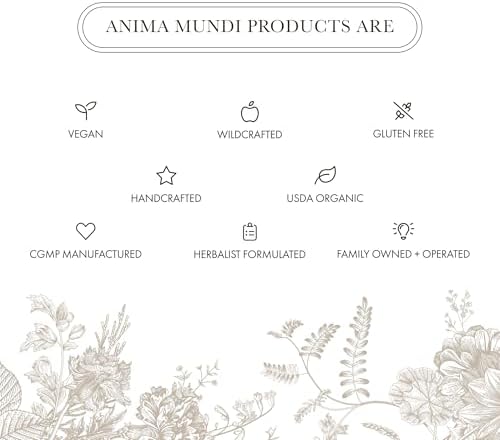 Anima Mundi Apothecary Hierbas Ahumables - Humo Sagrado - Mezcla Herbal para el Chakra del Corazón (0.5oz) con Botánicos Relajantes como Artemisa, - imagen 6