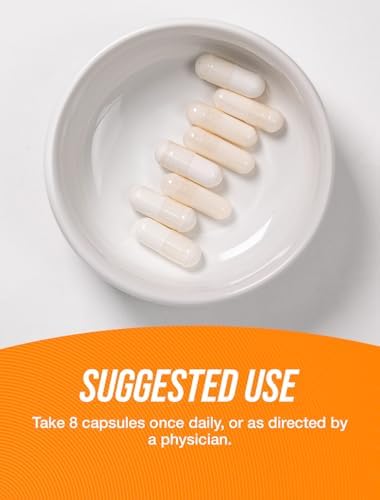 Cápsulas de L-Citrulina BulkSupplements.com - Suplemento de Citrulina 3000mg, Libre de Gluten - 8 Cápsulas por Porción, 240 Cápsulas (Paquete de 1) - imagen 4