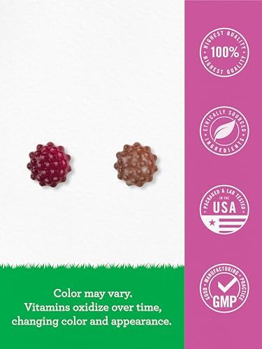 Gomitas de Saúco Carlyle para Niños | 120 Unidades | Con Zinc y Vitamina C | Sabor Berry | Veganas, No GMO y Sin Gluten | de Lil' Sprouts - imagen 7