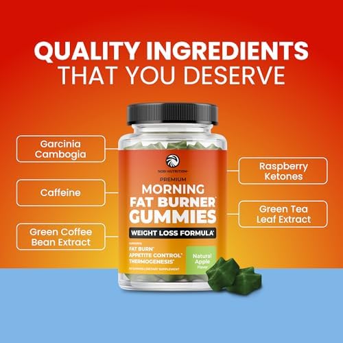 Gomitas quemadoras de grasa Morning | Pérdida de peso para mujeres y hombres | Supresor del apetito y potenciador del metabolismo | 60 gomitas - imagen 3