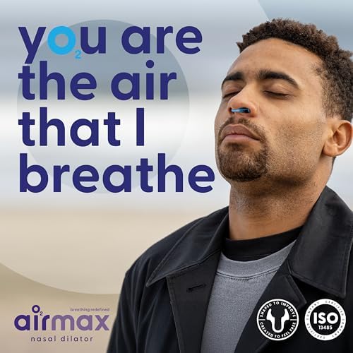 Dilatadores Nasales AIRMAX para Dormir - 76% Más Flujo de Aire - Dispositivo Antisono - Respira Libremente por la Nariz - Alivio de Senos, Ayuda para - imagen 6