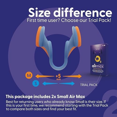 Dilatadores Nasales AIRMAX para Dormir - 76% Más Flujo de Aire - Dispositivo Antisono - Respira Libremente por la Nariz - Alivio de Senos, Ayuda para - imagen 7