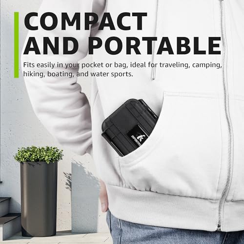 Caja de Almacenamiento a Prueba de Olores INFINITKIN y Estuche para Pre Roll – Hermética, Impermeable, Portátil para Viajes, Camping, Senderismo y - imagen 6