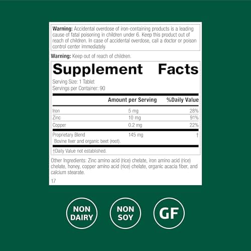 Zinc Complex de Standard Process - Apoyo a la Función Enzimática y Testicular - Salud Inmunológica y Energía Celular - 90 Tabletas Sin Gluten, Sin - imagen 2