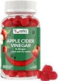 Gomitas de Vinagre de Manzana YUM-V'S – Con Jengibre y La Madre – Apoya el Metabolismo y Bienestar Diario – Sabor Natural a Manzana, Veganas, No OGM, - imagen 1
