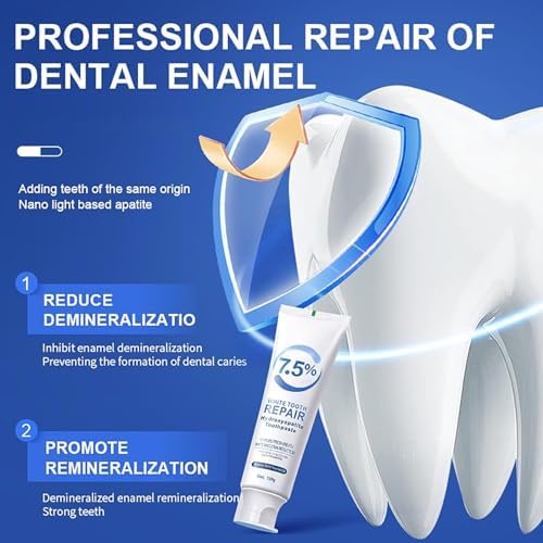 Pasta de Dientes Ayzololo 2 PZS con Hidroxiapatita para Protección del Esmalte y Fortalecimiento Dental, Sabor Menta Fresca, Uso Diario para Cuidado - imagen 4