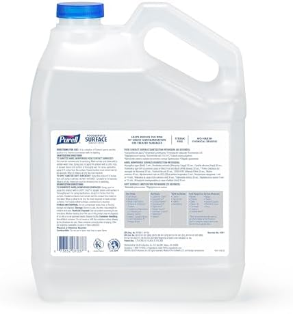 Recarga de Desinfectante para Superficies PURELL Foodservice, 1 Galón (4341-04) - imagen 2